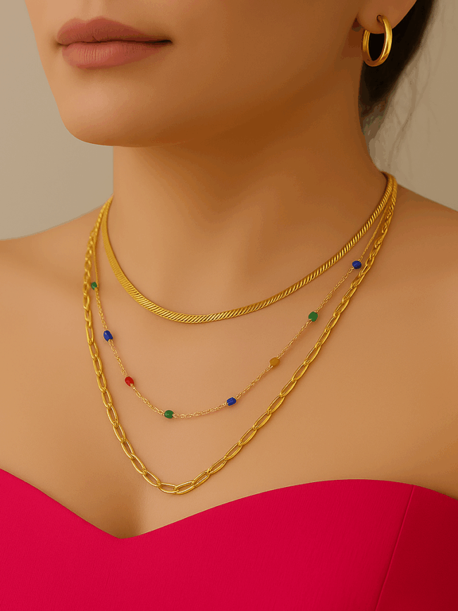 collier acier inoxydable