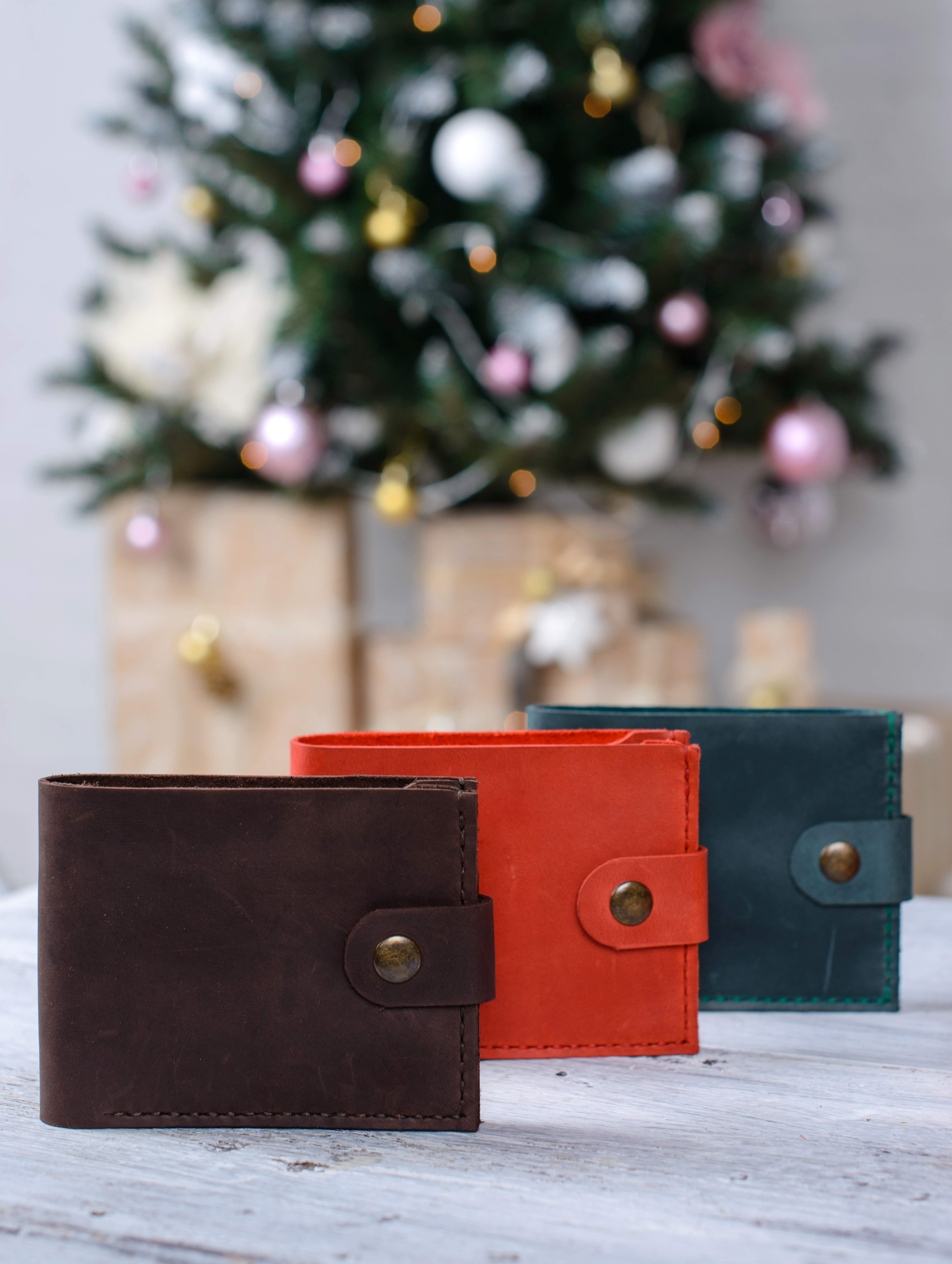 Portefeuille en Cuir RFID